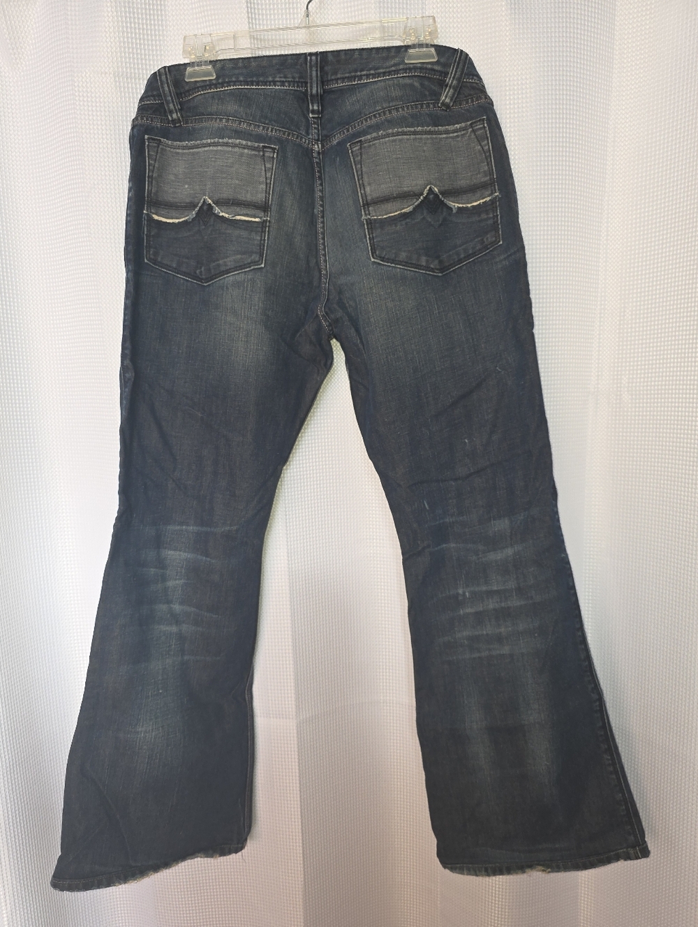 Diesel Men's Faded Blue Bootcut Jeans